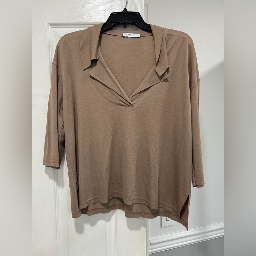 Zara Women's Brown Blouse